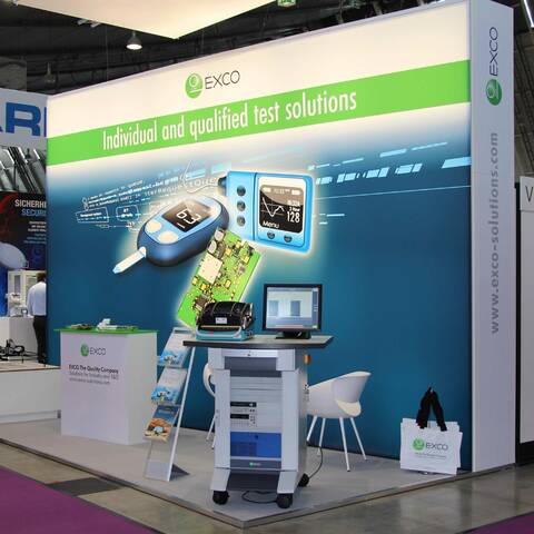 Messestand der EXCO GmbH